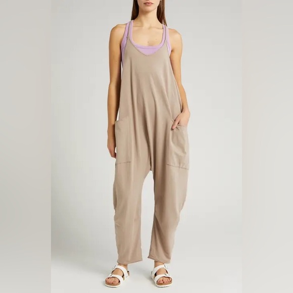 Free People Pants - NWT Free People Free Movement Hot Shot Jumpsuit, size M.